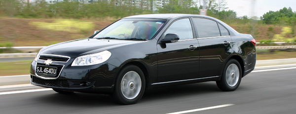 Chevrolet Epica I Restyling 2010 - 2012 Sedan #1