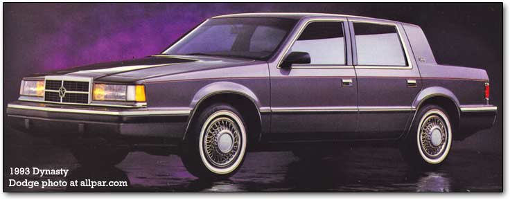 Chrysler Dynasty 1988 - 1993 Sedan #8