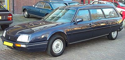 Windabweiser Schwarz passend für Citroen CX 4/5 türer 1974-1991