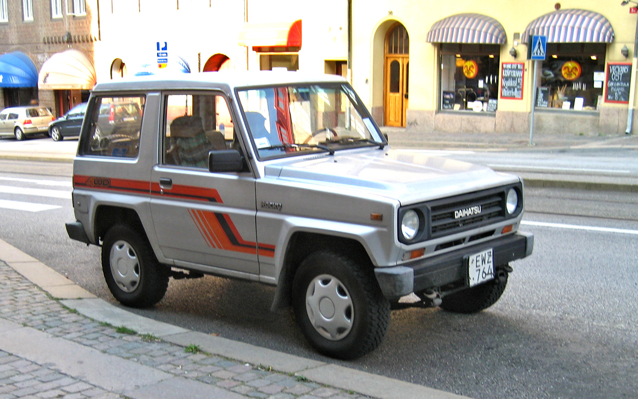 Daihatsu Wildcat 1985 - 1987 SUV 3 door #4