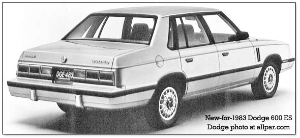 Dodge 600 1983 - 1988 Sedan #8