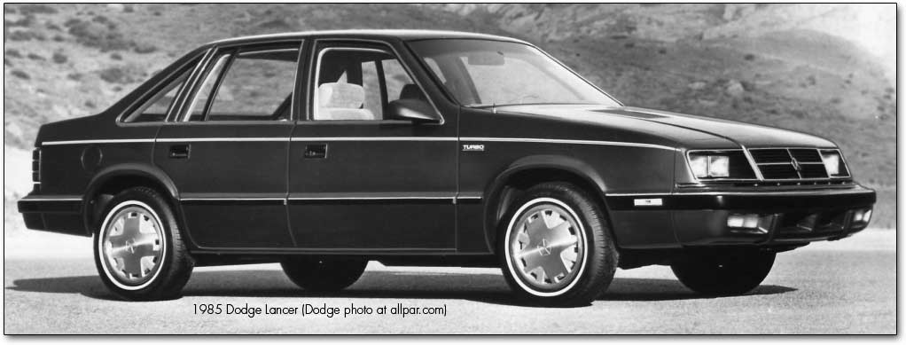 Dodge Lancer 1985 - 1989 Liftback #4