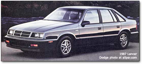 Dodge Lancer 1985 - 1989 Liftback #5
