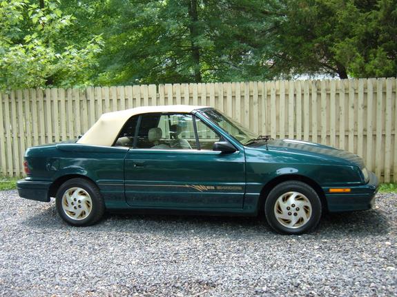 Dodge Shadow 1986 - 1994 Cabriolet #3