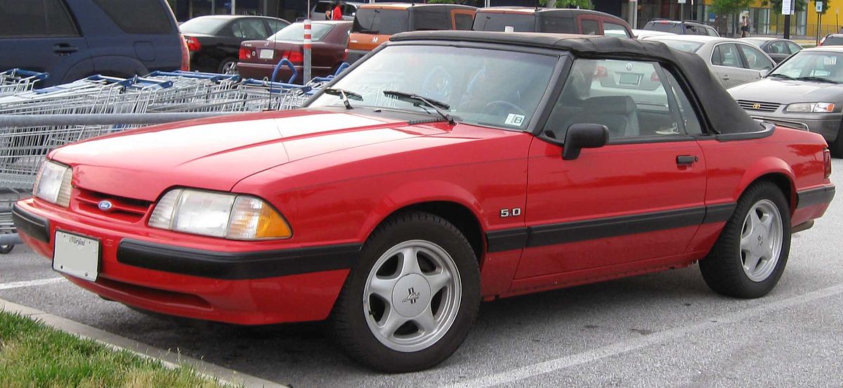 Ford Mustang III Restyling 1986 - 1993 Coupe #3