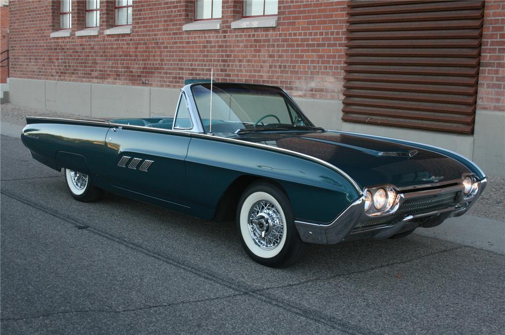 1961 to 1963 thunderbird convertible for sale