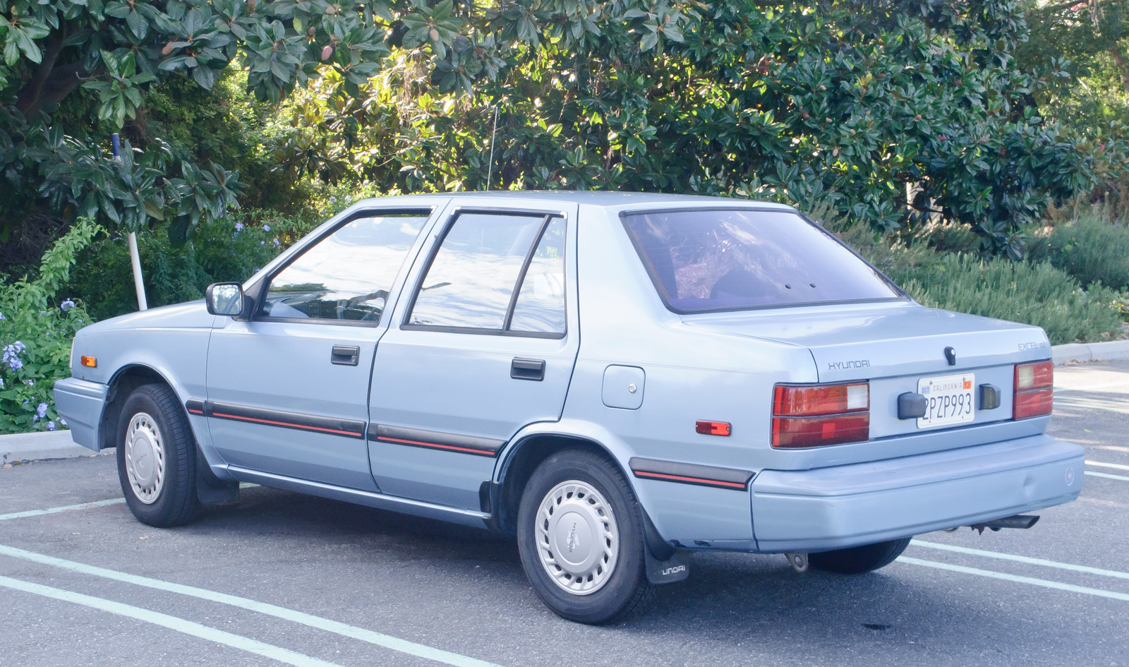 Hyundai Excel I 1985 - 1989 Sedan #4