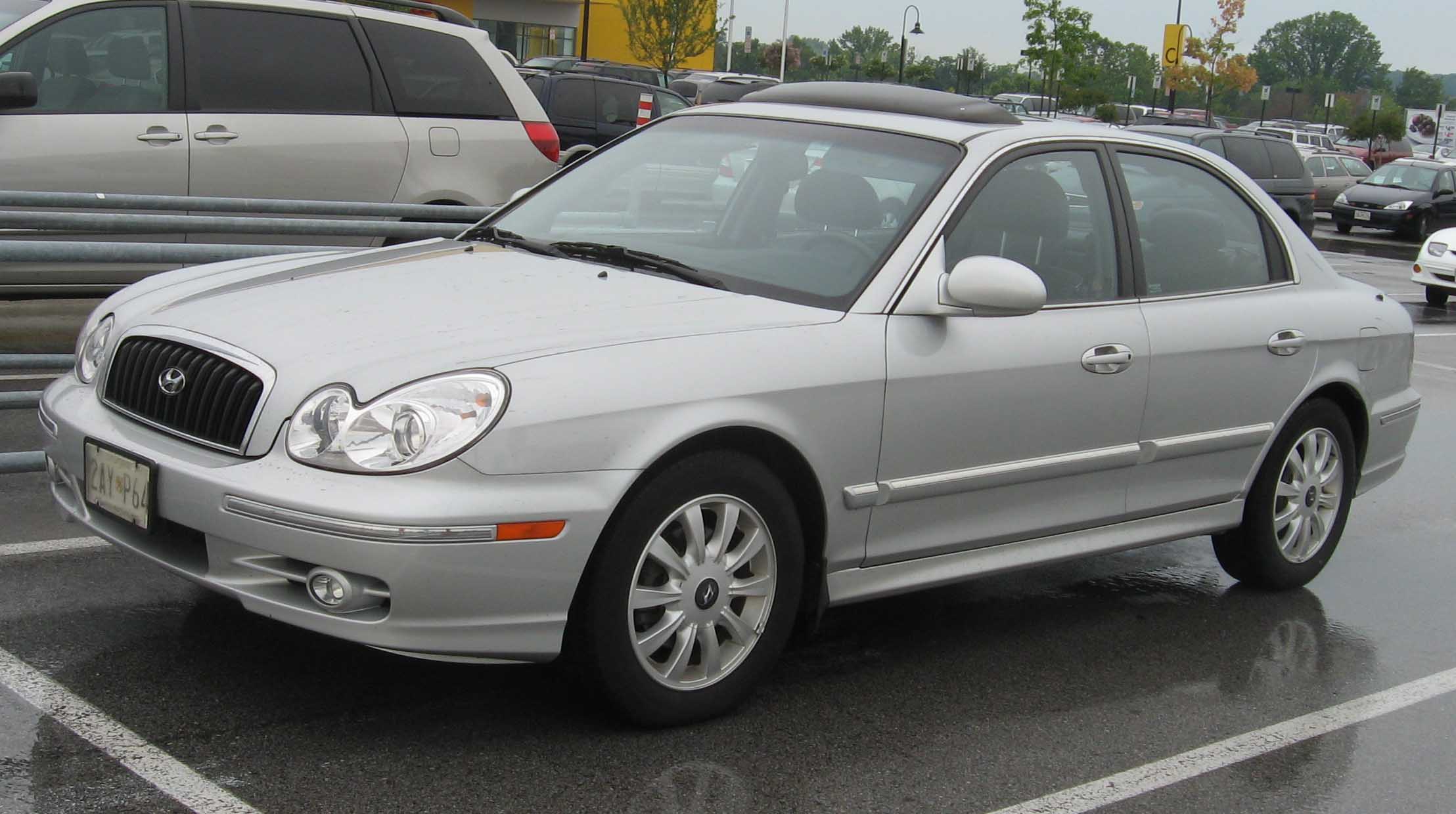 Hyundai Grandeur III Restyling 2002 2005 Sedan