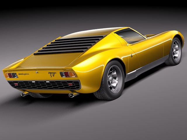 Lamborghini Miura 1966 - 1973 Coupe #3