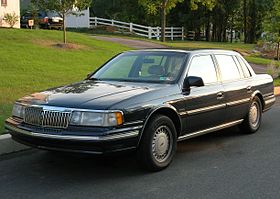 Lincoln Continental VIII 1988 - 1994 Sedan #8