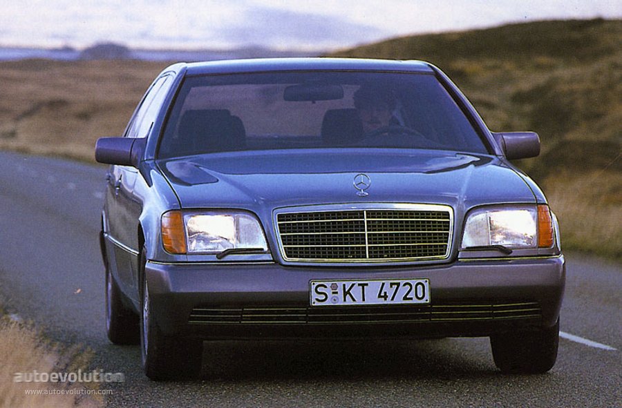 Mercedes S-Klasse Prospekt 1991 7/91 W 140 brochure Autoprospekt Katalog Auto 
