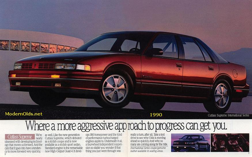 Oldsmobile Cutlass Supreme 1988 - 1997 Sedan #6