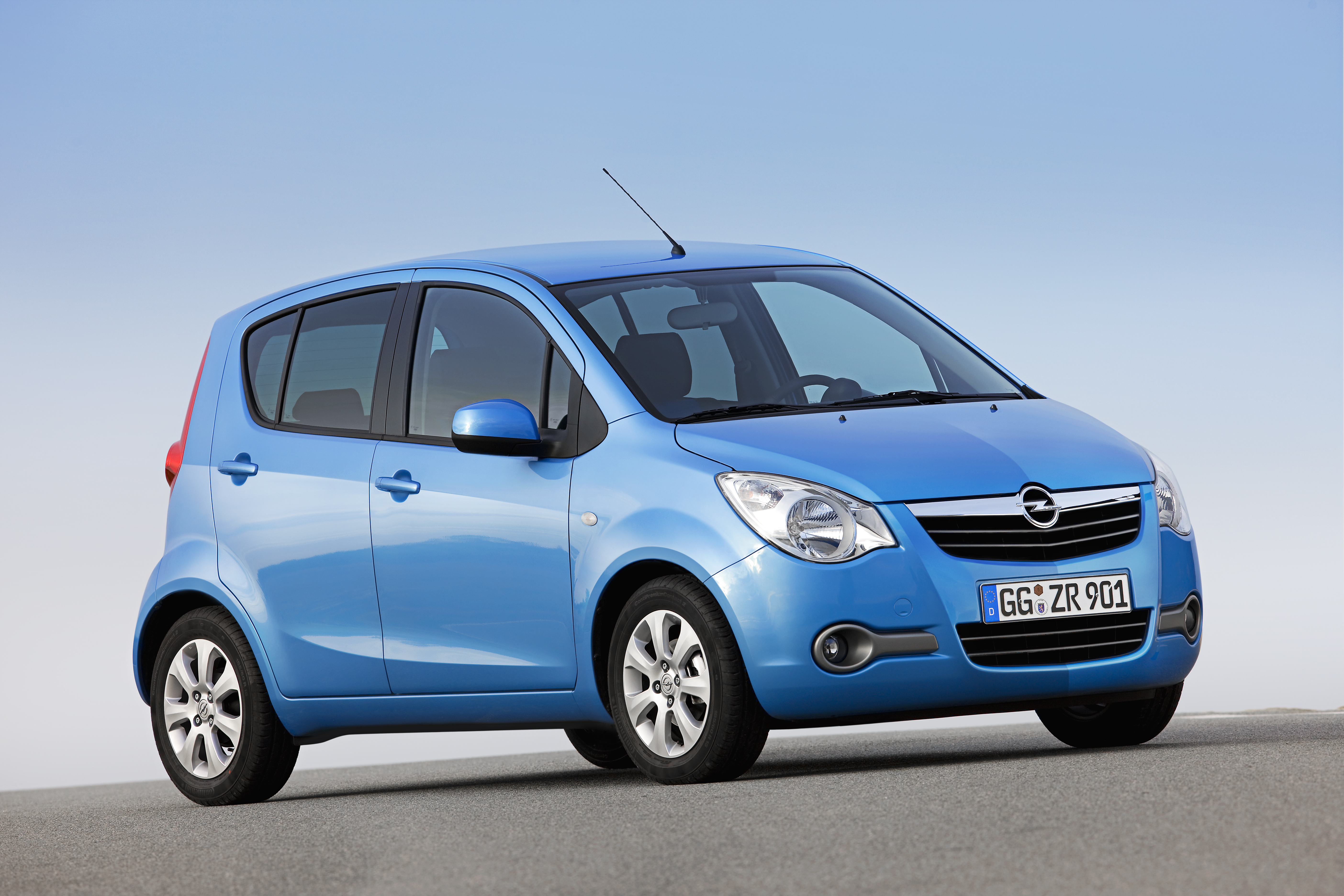 huren ondergeschikt beha Opel Agila B 2007 - 2014 Hatchback 5 door :: OUTSTANDING CARS