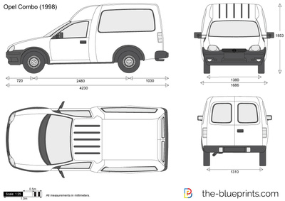 Opel Combo B 1993 - 2001 Van #1