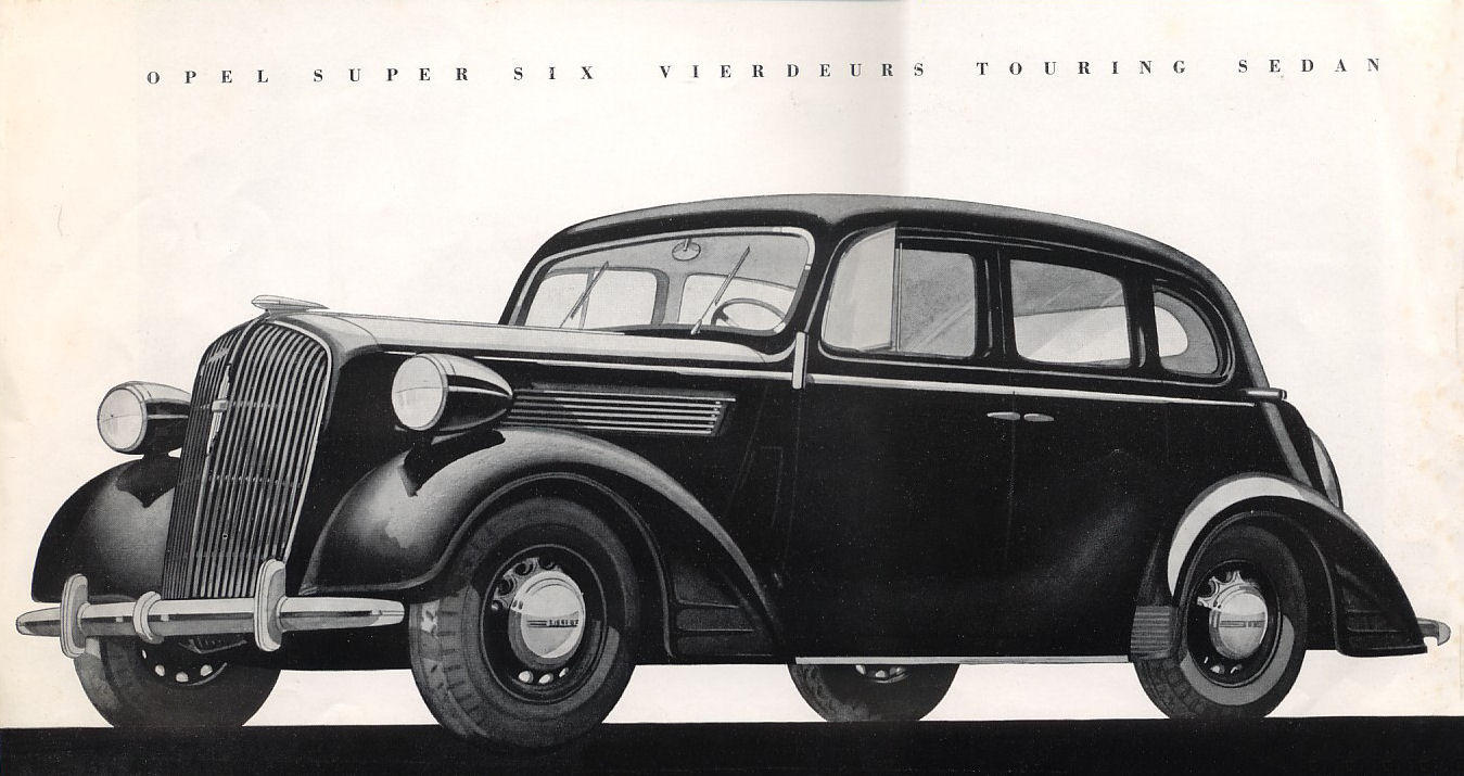 Opel Super Six 1936 - 1938 Sedan #2
