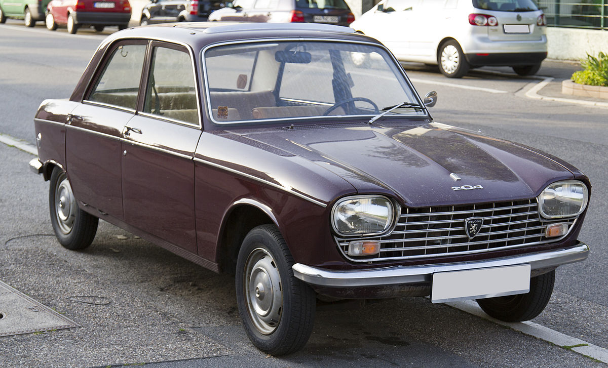 Peugeot 204 1965 - 1977 Sedan #7
