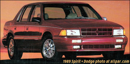 Plymouth Acclaim 1989 - 1995 Sedan #7