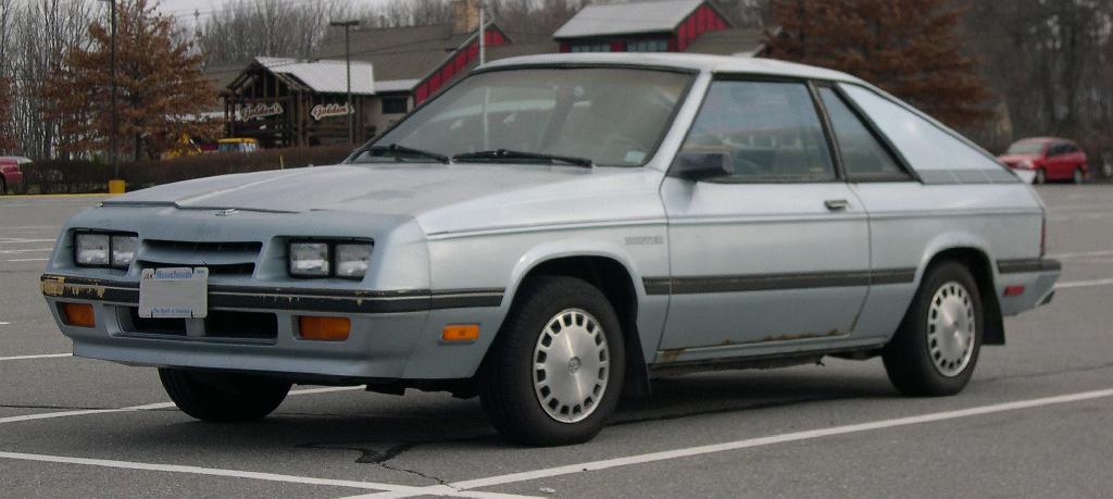 Plymouth Turismo 1983 - 1987 Hatchback 3 door #3