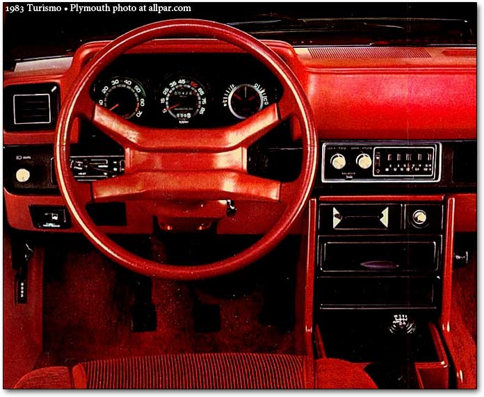 Plymouth Turismo 1983 - 1987 Hatchback 3 door #5