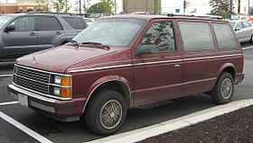 Plymouth Voyager I 1984 - 1990 Minivan #4