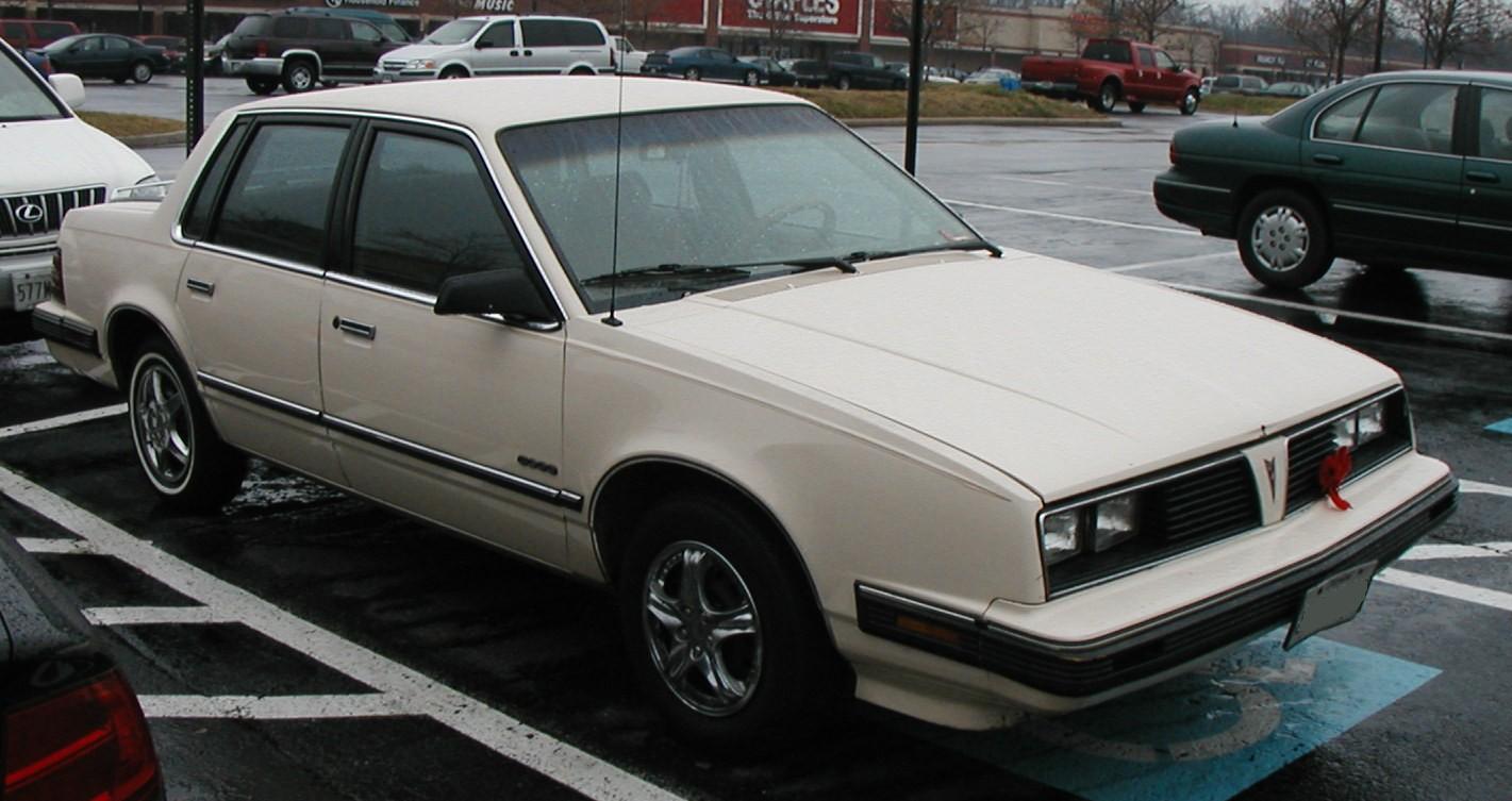 Pontiac 6000 1982 - 1991 Sedan #2