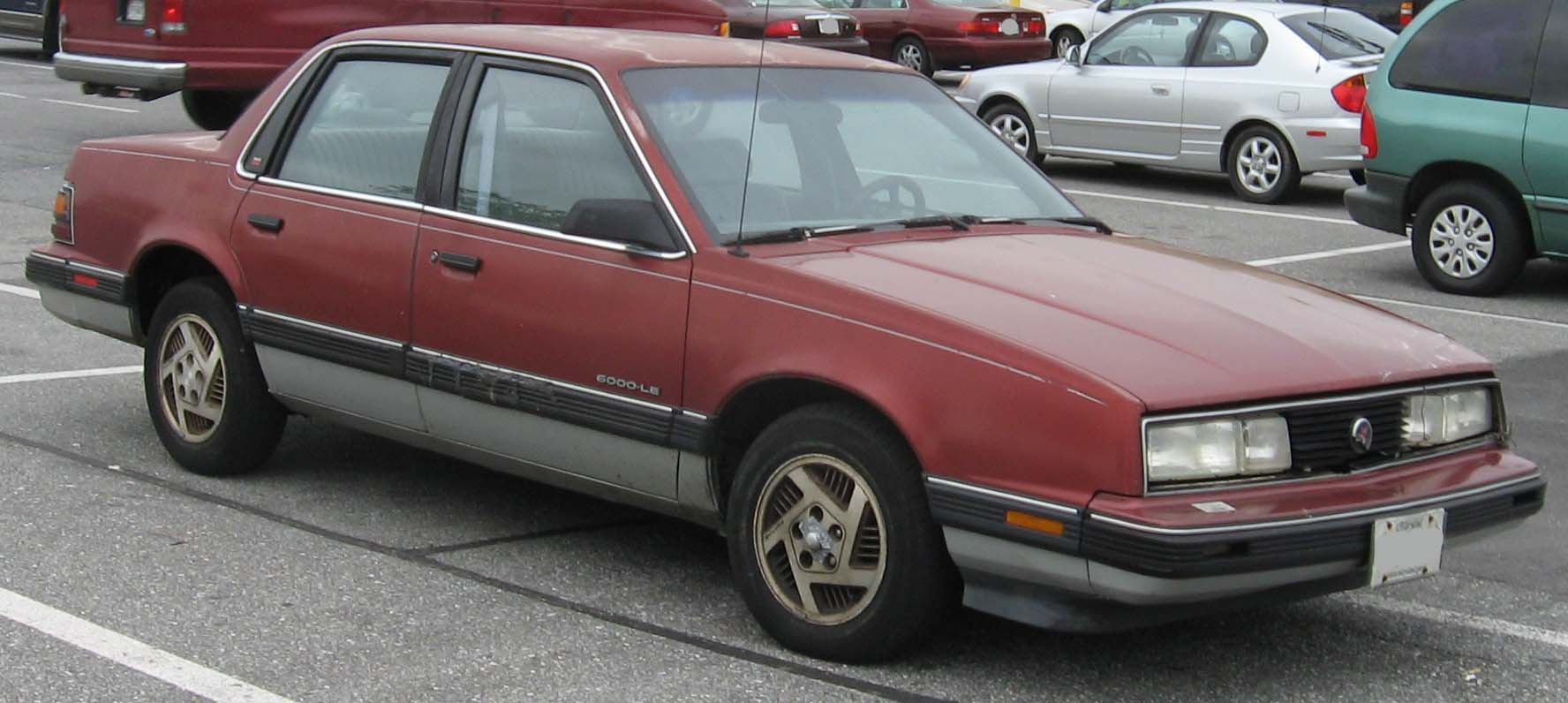 Pontiac 6000 1982 - 1991 Coupe #4