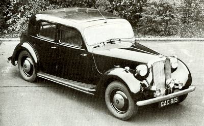 Rover 14 I 1933 - 1948 Sedan #1