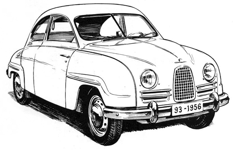 Saab 93 1956 - 1960 Coupe #4