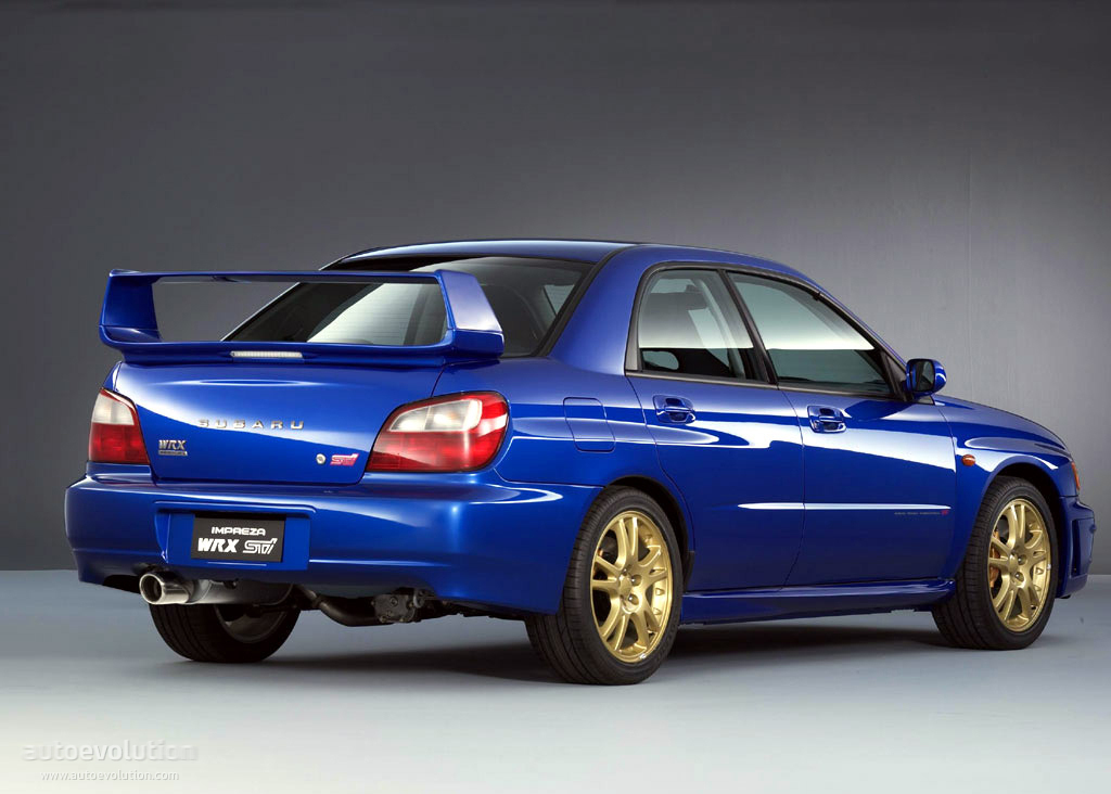 Subaru Impreza WRX STi II 2001 2003 Sedan OUTSTANDING