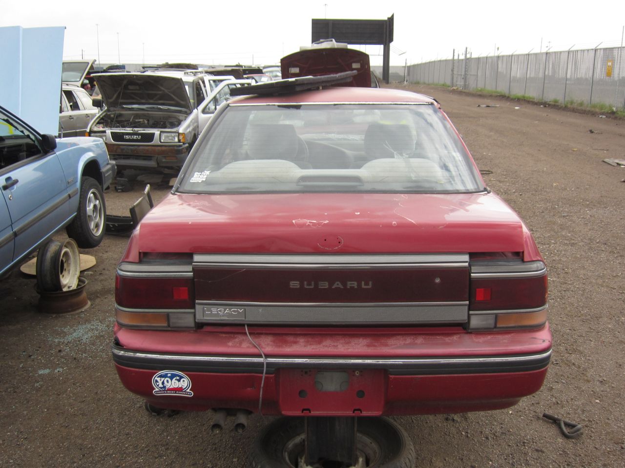 Subaru Legacy I 1989 - 1994 Sedan #5