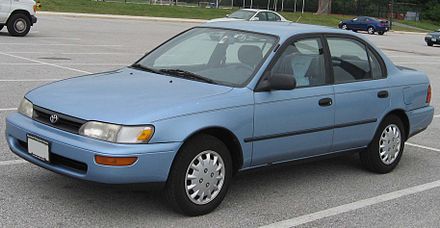 Toyota Corolla VII (E100) 1991 - 2002 Sedan-Hardtop #5
