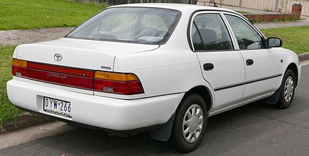 Toyota Corolla VII (E100) 1991 - 2002 Sedan-Hardtop #2