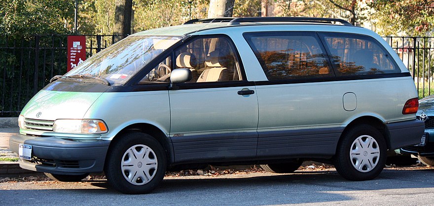 Toyota Previa I (XR10, XR20) 1990 - 2000 Minivan #1