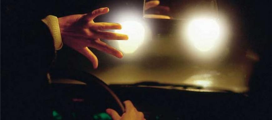 Precautions for driving at night