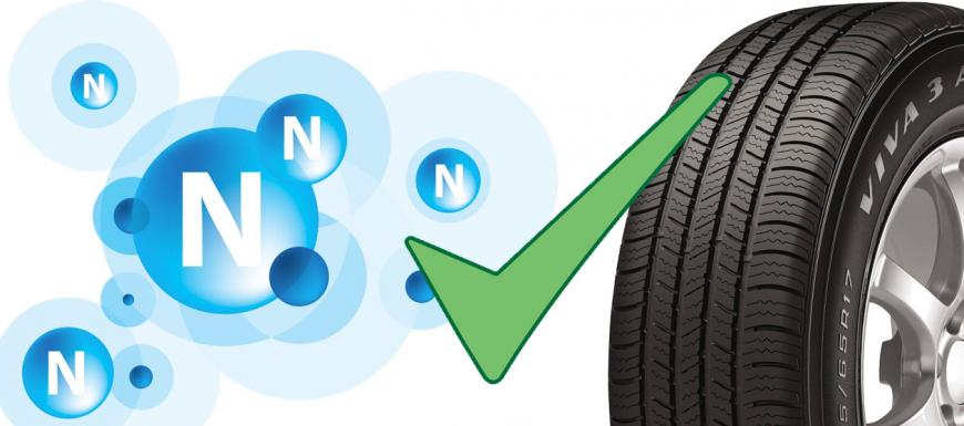 Why use nitrogen in tires
