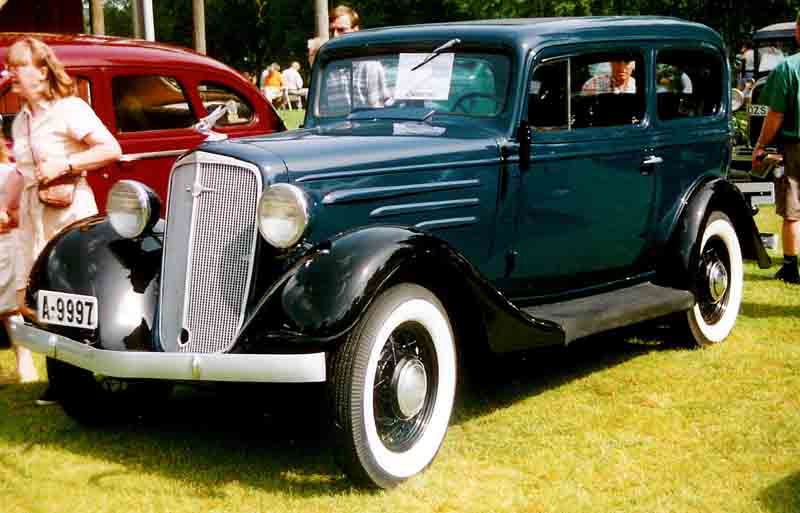 Chevrolet Master 1933 - 1942 Hatchback 4 door #6