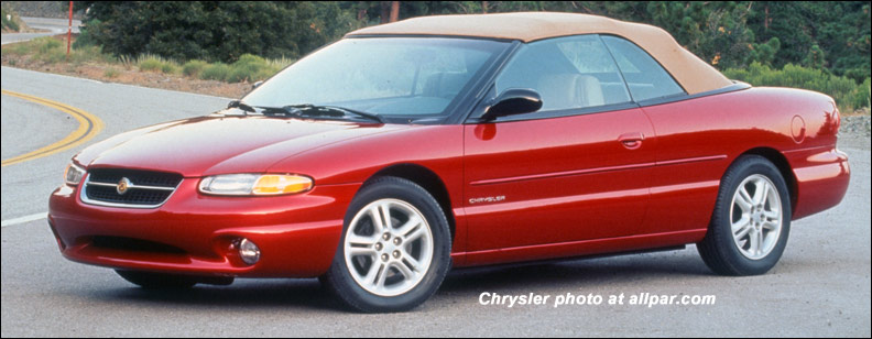 Chrysler Sebring I 1995 - 2000 Cabriolet #3