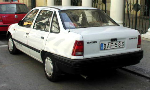 Daewoo Racer I 1986 - 1994 Sedan #3