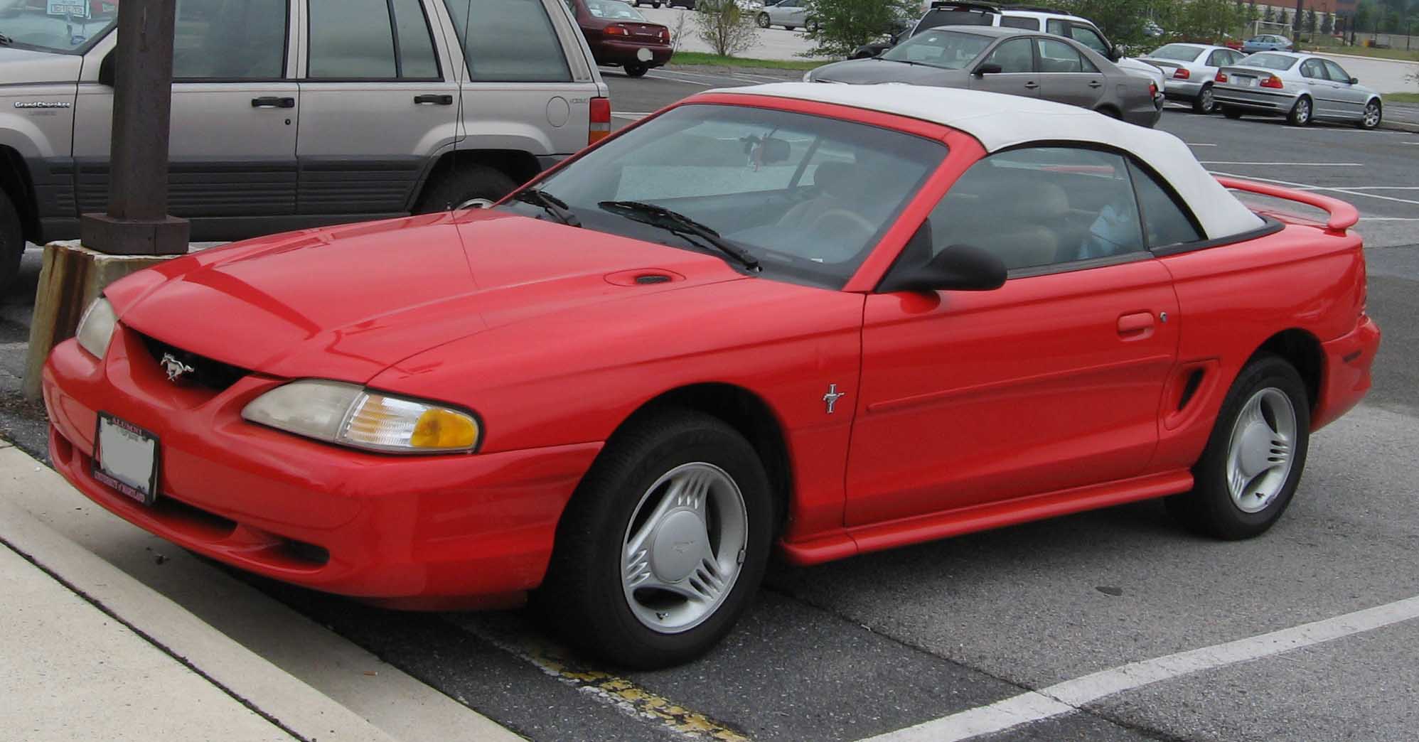 Ford Mustang IV 1993 - 1998 Cabriolet #6