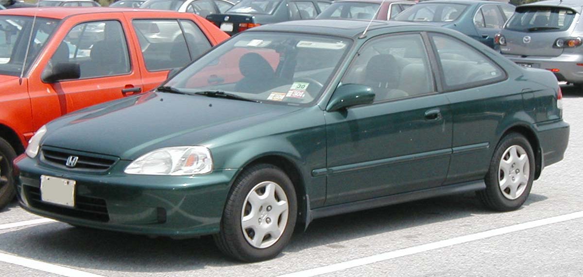 Honda Civic VI 1995 - 2000 Coupe #2