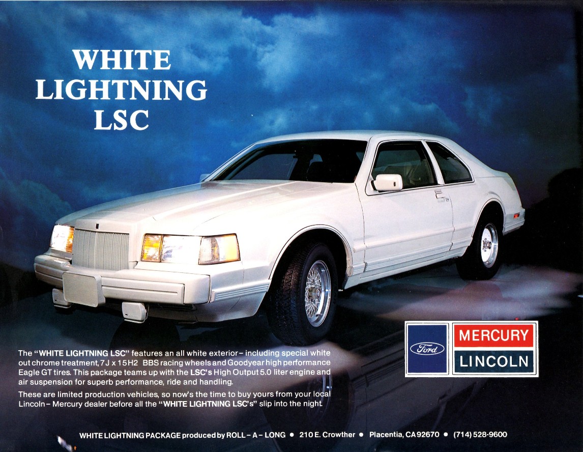 Lincoln Mark VII 1984 - 1992 Coupe #3