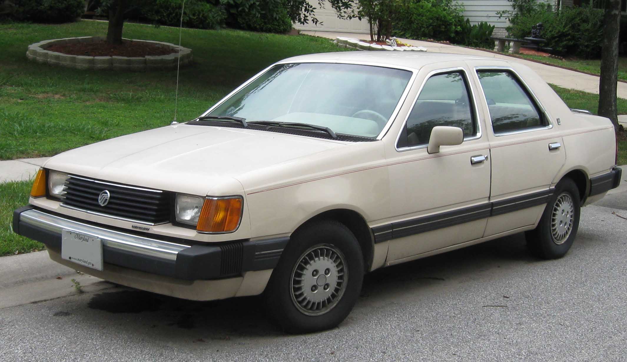 Mercury Topaz II 1987 - 1994 Sedan #6