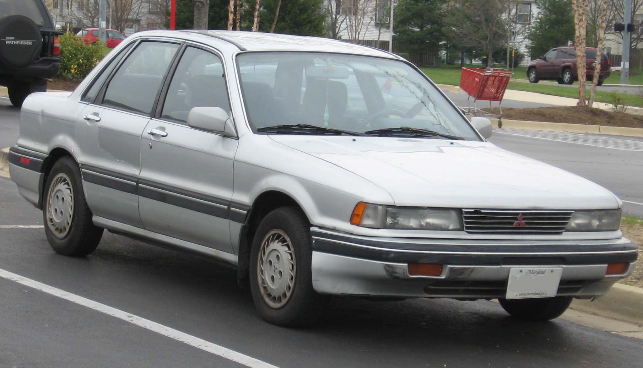 Mitsubishi Galant VI 1987 - 1992 Sedan #1