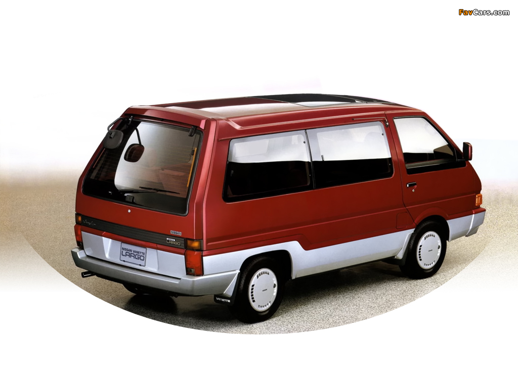 Nissan Largo II (GC22) 1986 - 1993 Minivan #7