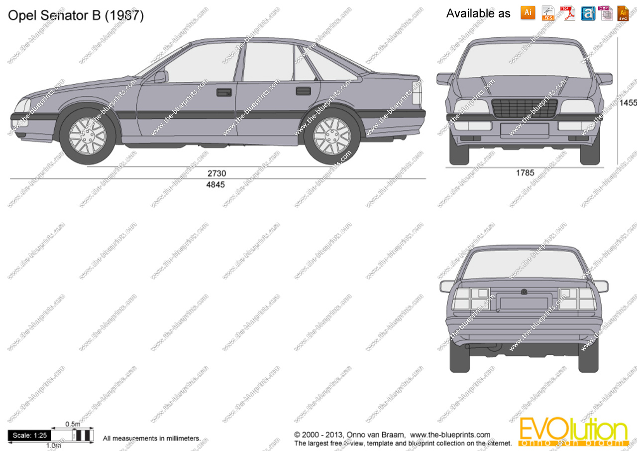 Opel Senator B 1987 - 1993 Sedan #1
