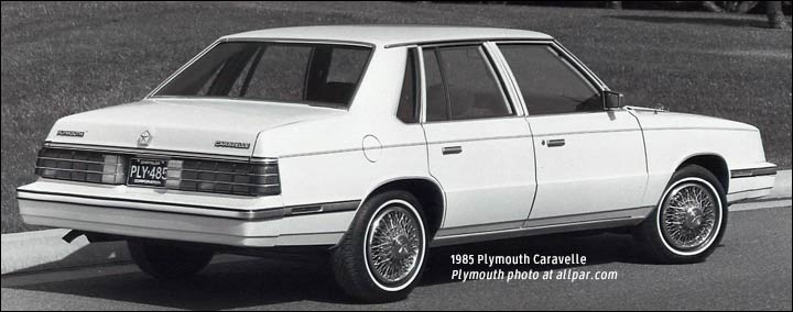 Plymouth Caravelle 1983 - 1988 Sedan #8