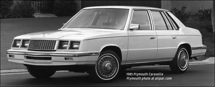 Plymouth Caravelle 1983 - 1988 Sedan #7