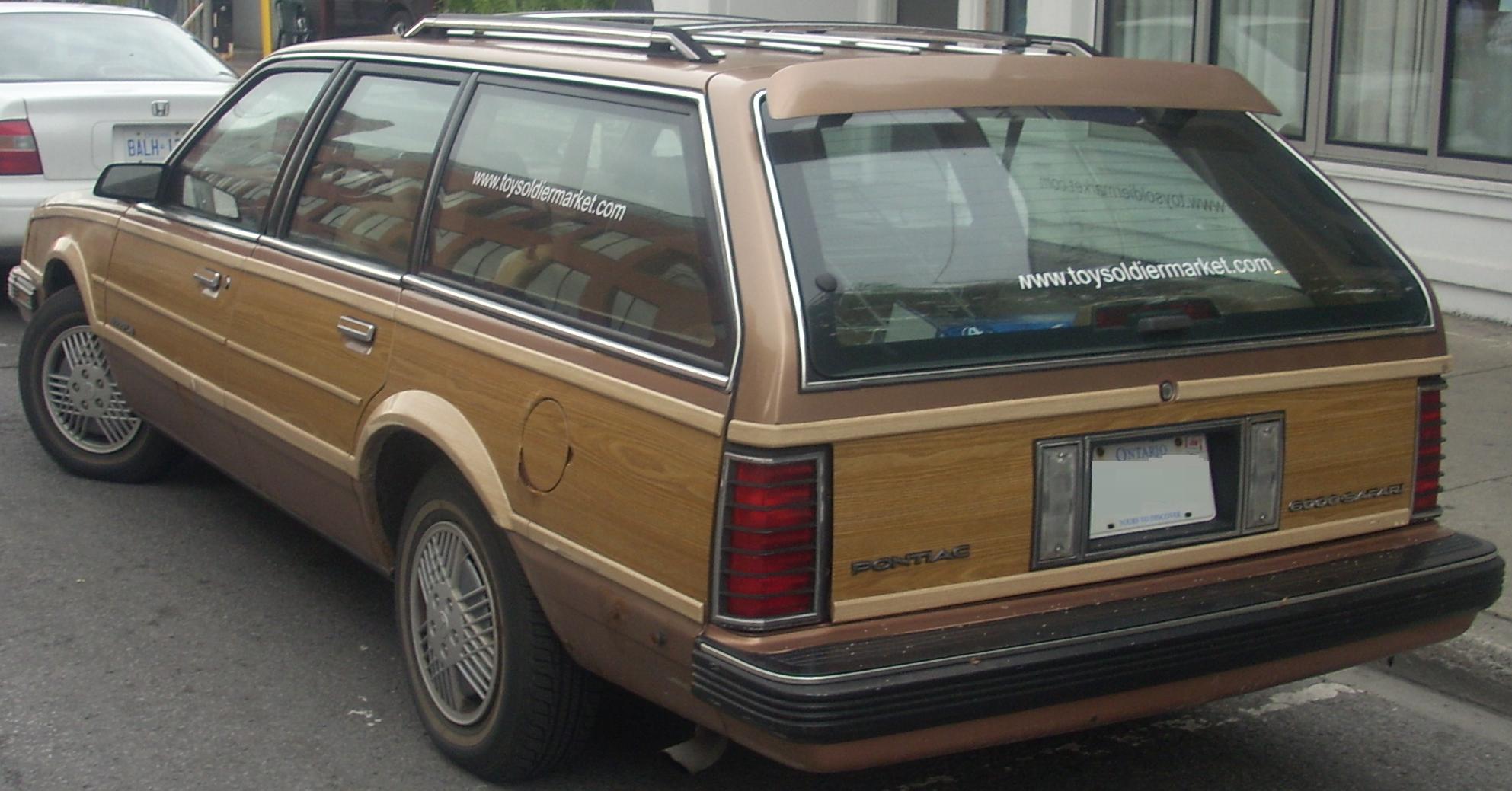 Pontiac 6000 1982 - 1991 Station wagon 5 door #3