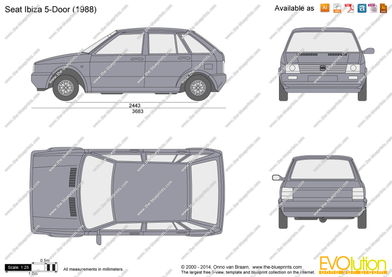 SEAT Ibiza I 1985 - 1993 Hatchback 5 door #2
