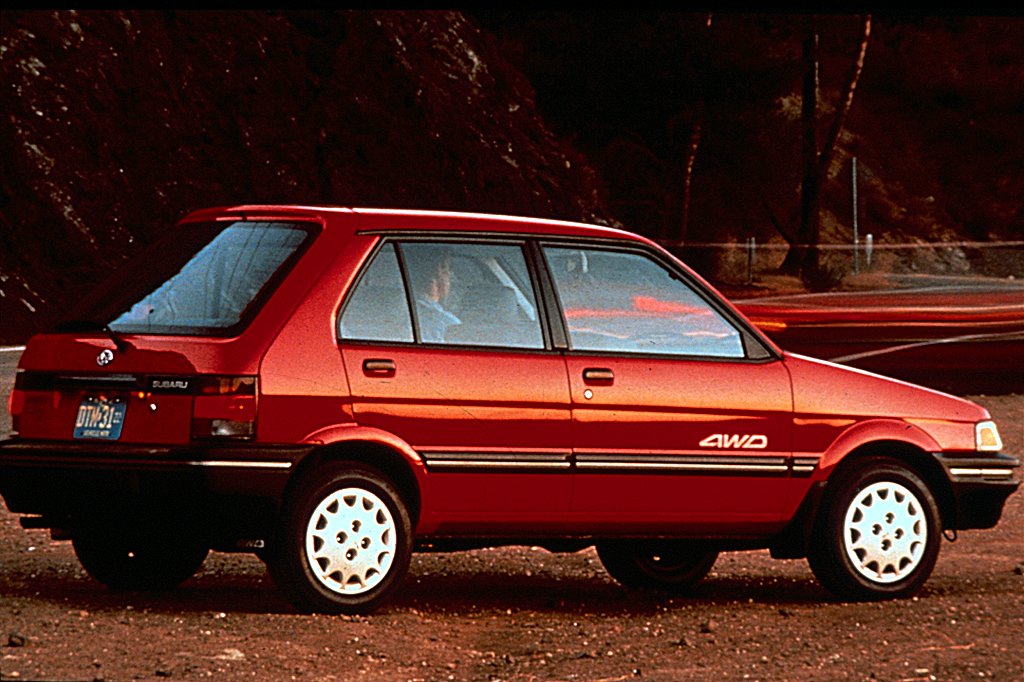 Subaru Justy I Restyling 1987 - 1995 Hatchback 3 door #6